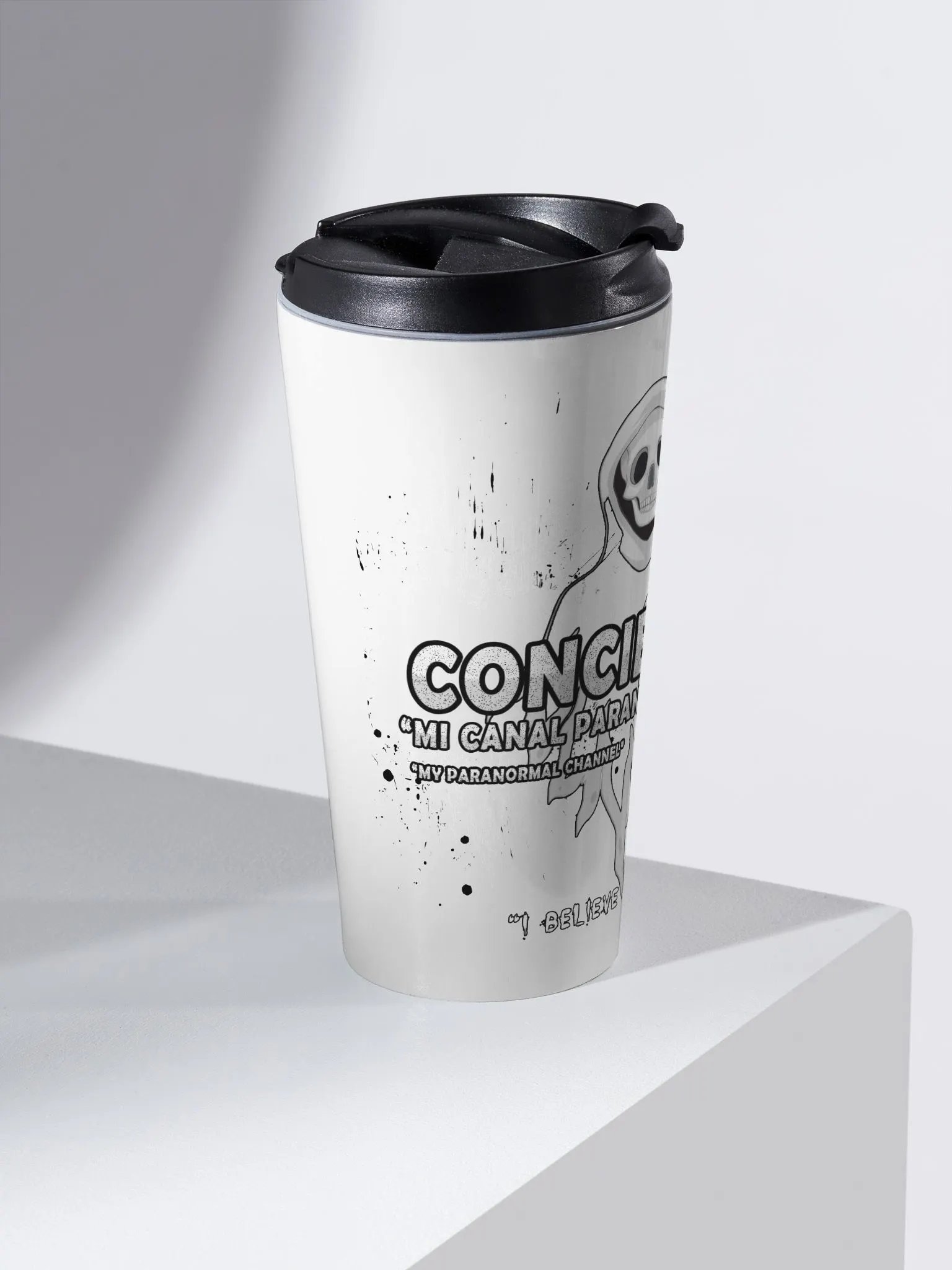 Spooky Paranormal Stainless Steel Travel Mug product image (2)