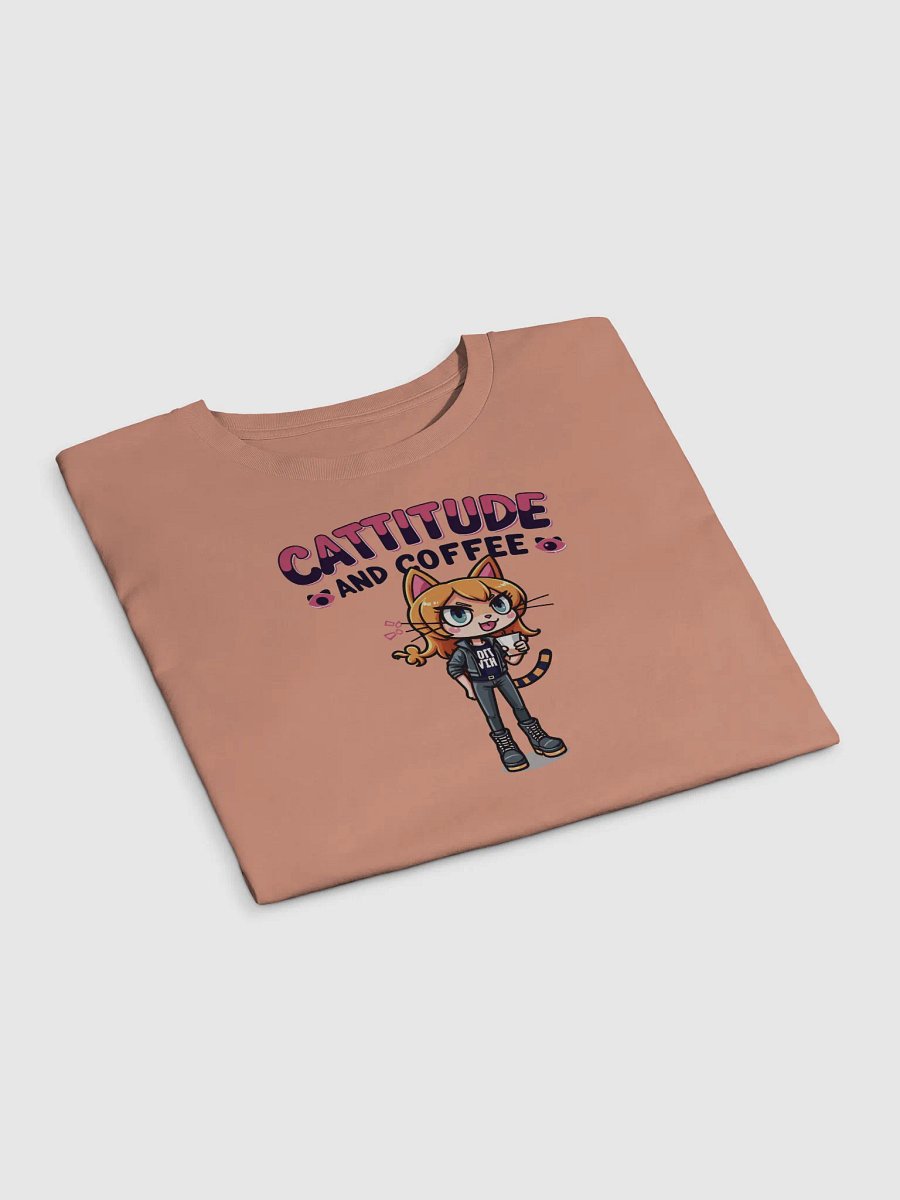 Cattitude and Coffee Women's Crop Top product image (14)