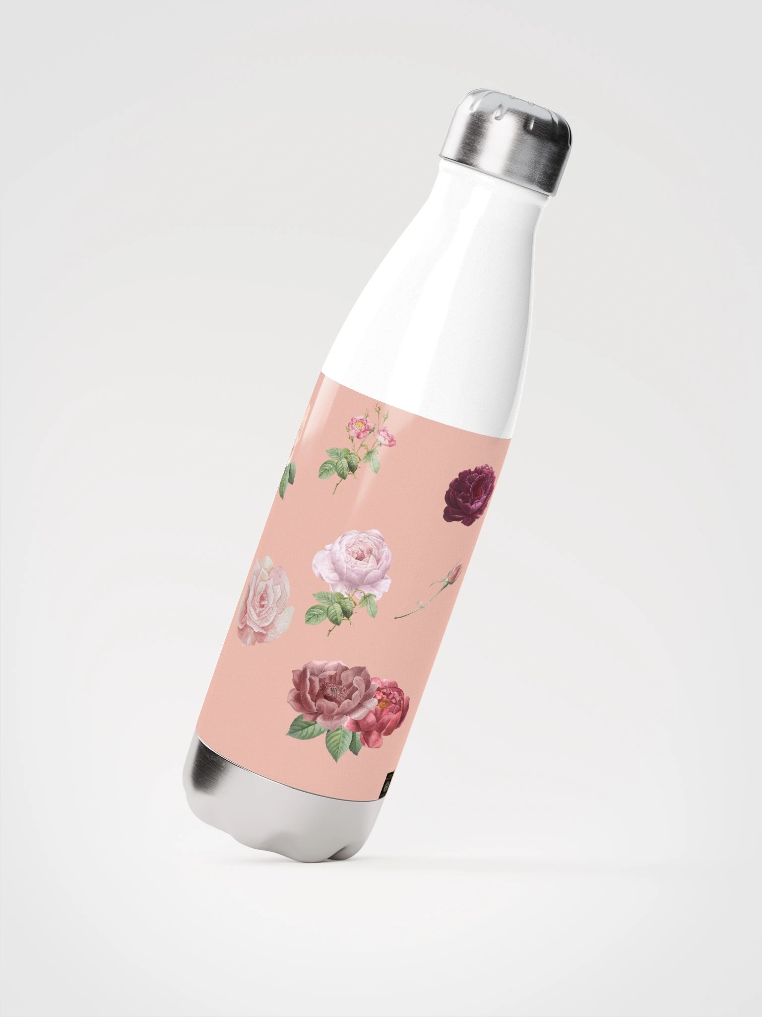Rose Garden Stainless Steel Water Bottle product image (2)