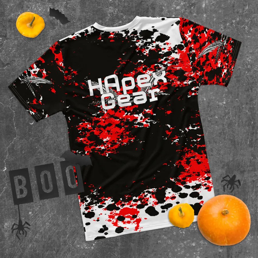 Crew Neck T-Shirt - White HApex Gear White Logo product image (10)