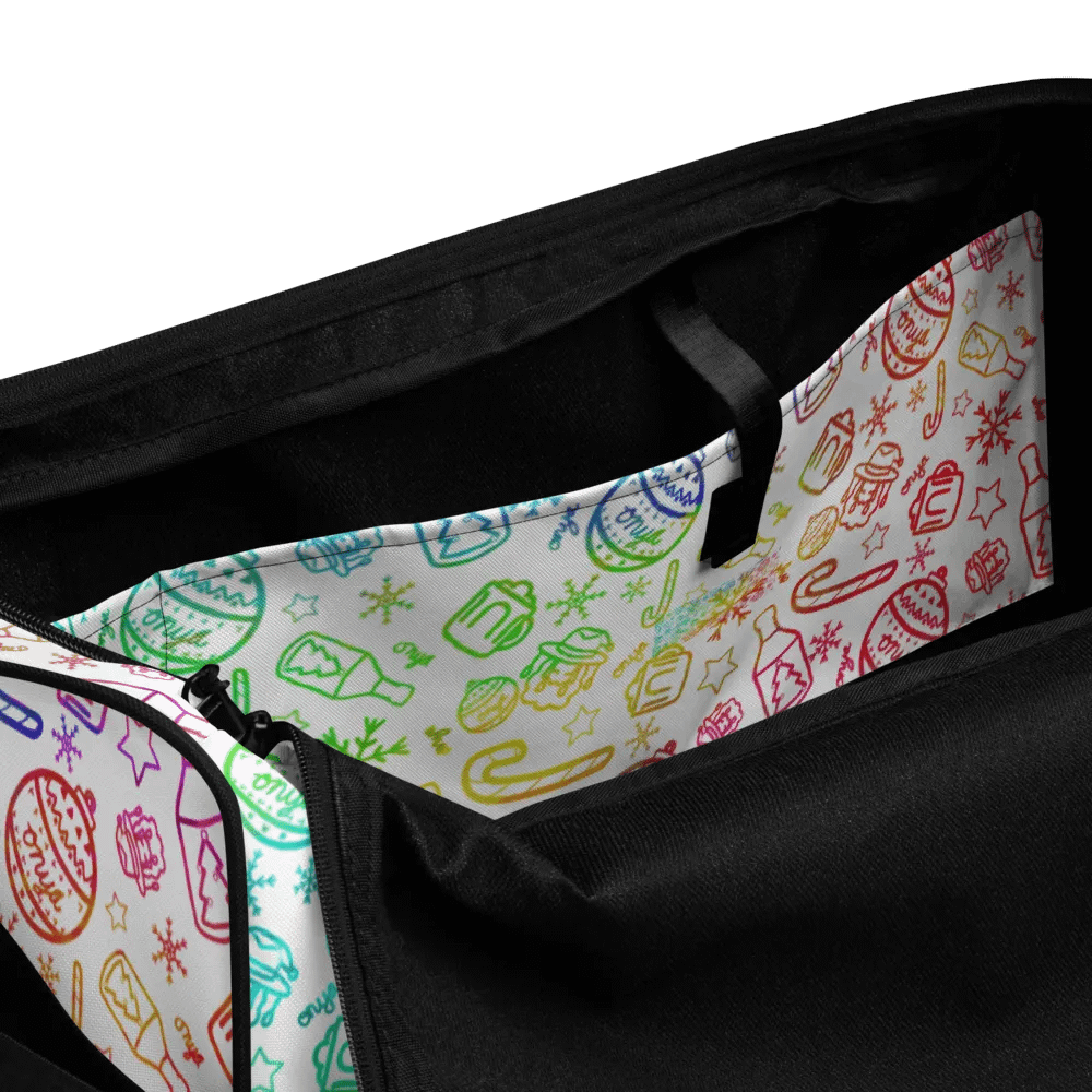 Limited Edition Christmas Rainbow Dufflebag product image (4)