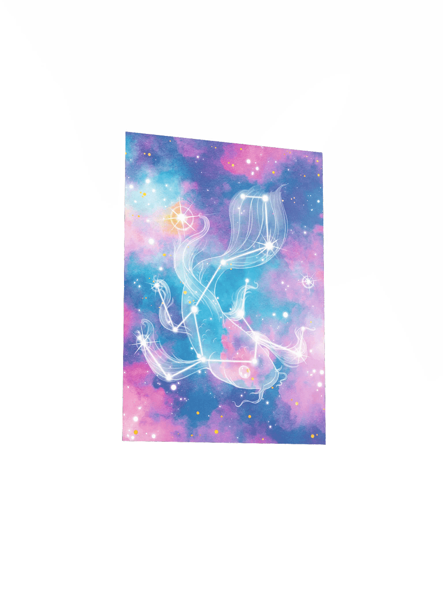 Cotton Candy Galaxy Koi - Print product image (3)