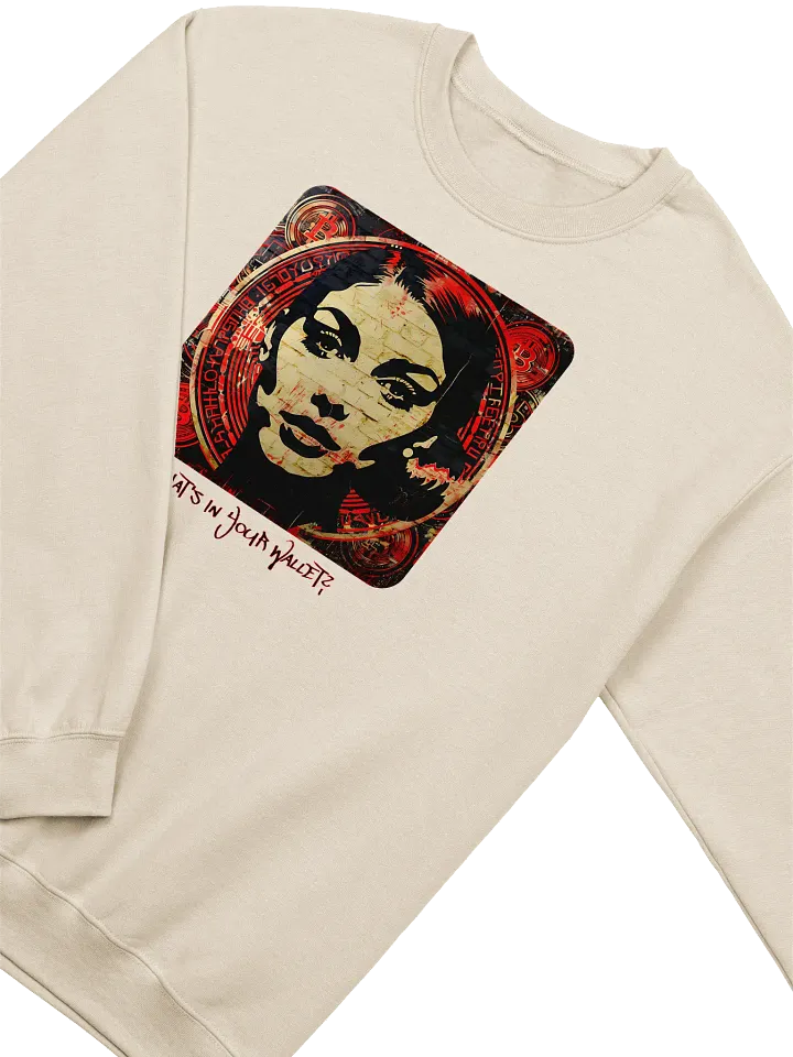 Bitcoin Queen Graphic Sweatshirt product image (2)