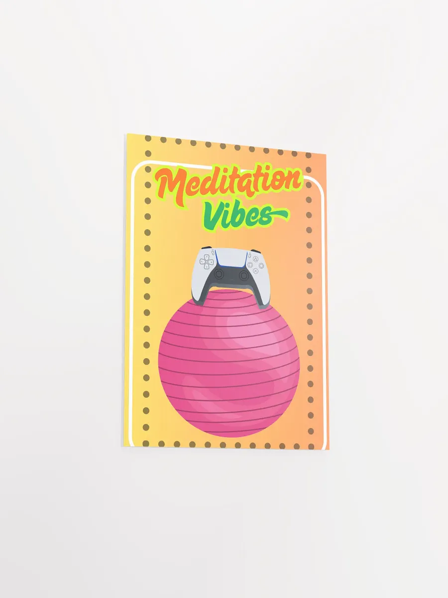 Zen Gamer Matte Poster product image (3)