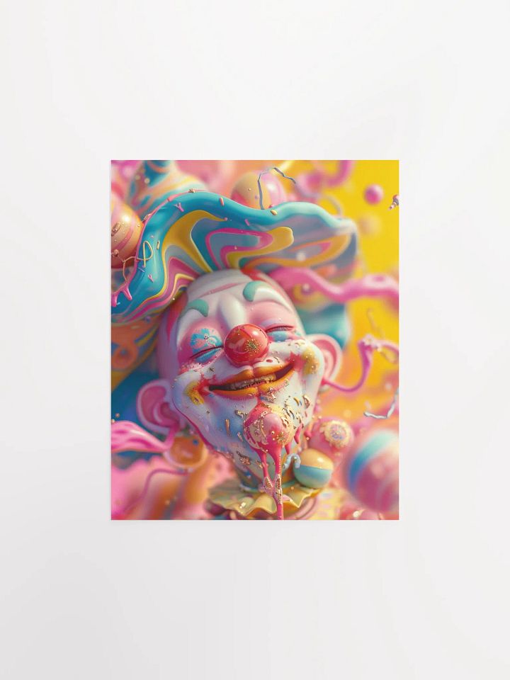 Whimsical Clown Dreams Poster product image (1)
