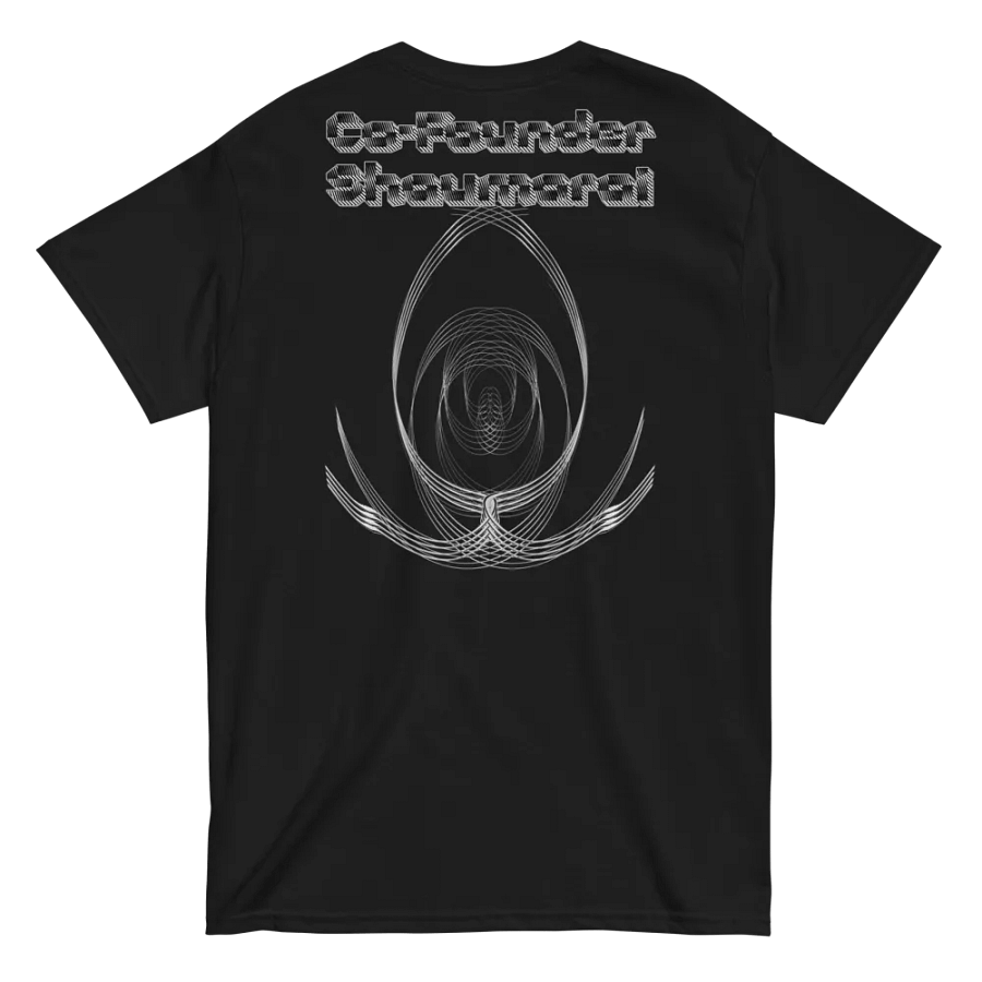 Heavyweight T-Shirti - Embroidered - Co Founder Shaumarai - White HApex Gear White Logo product image (12)