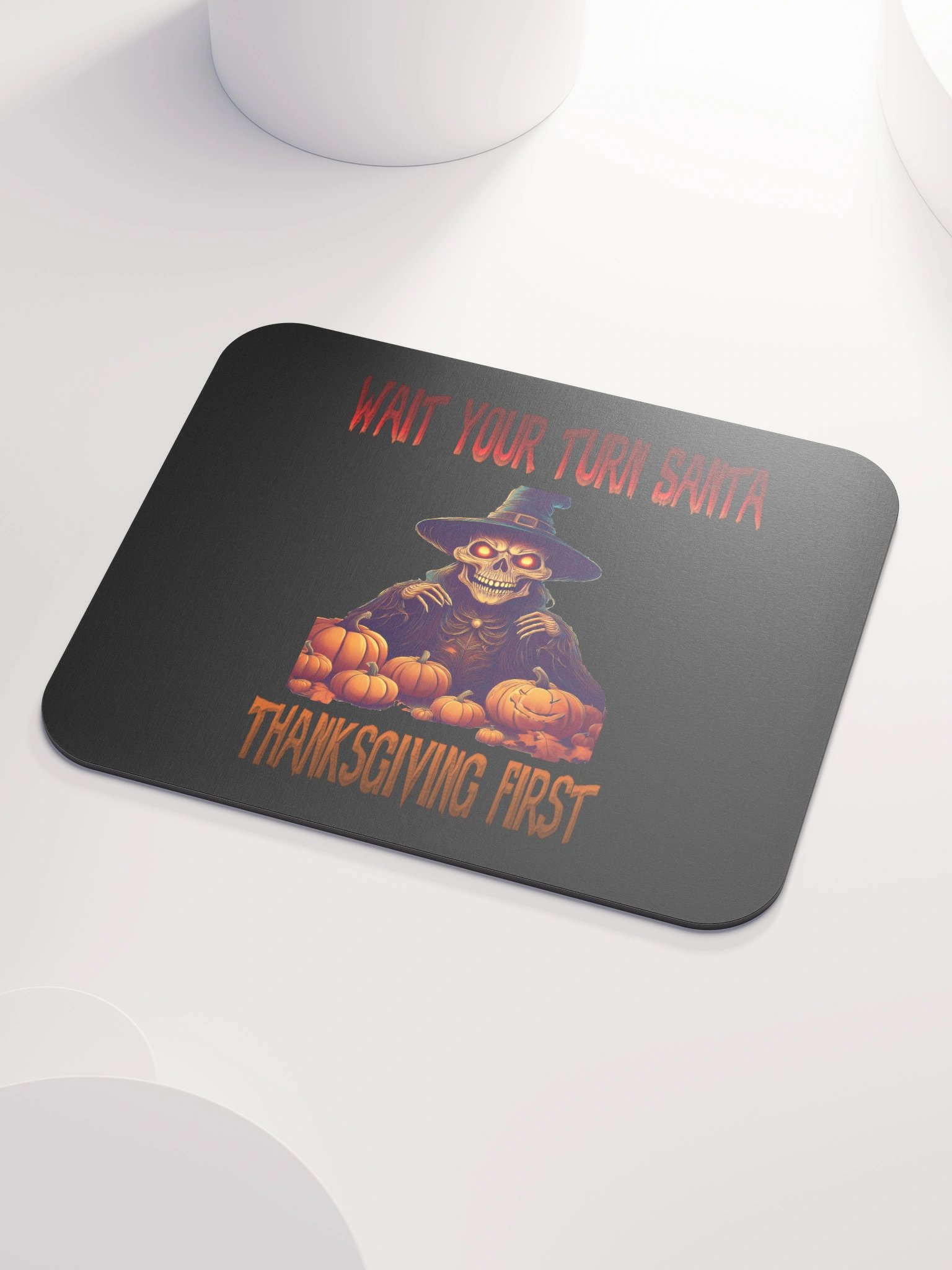 Skeleton's Thanksgiving Rebellion Mouse Pad product image (3)