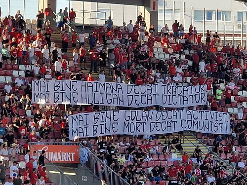 🇷🇴Superliga: UTA ARAD- Farul Constanța (09.08.2025)

„ Mai bine haimana decât trădător
Mai bine huligan decât dictator
Mai bi...