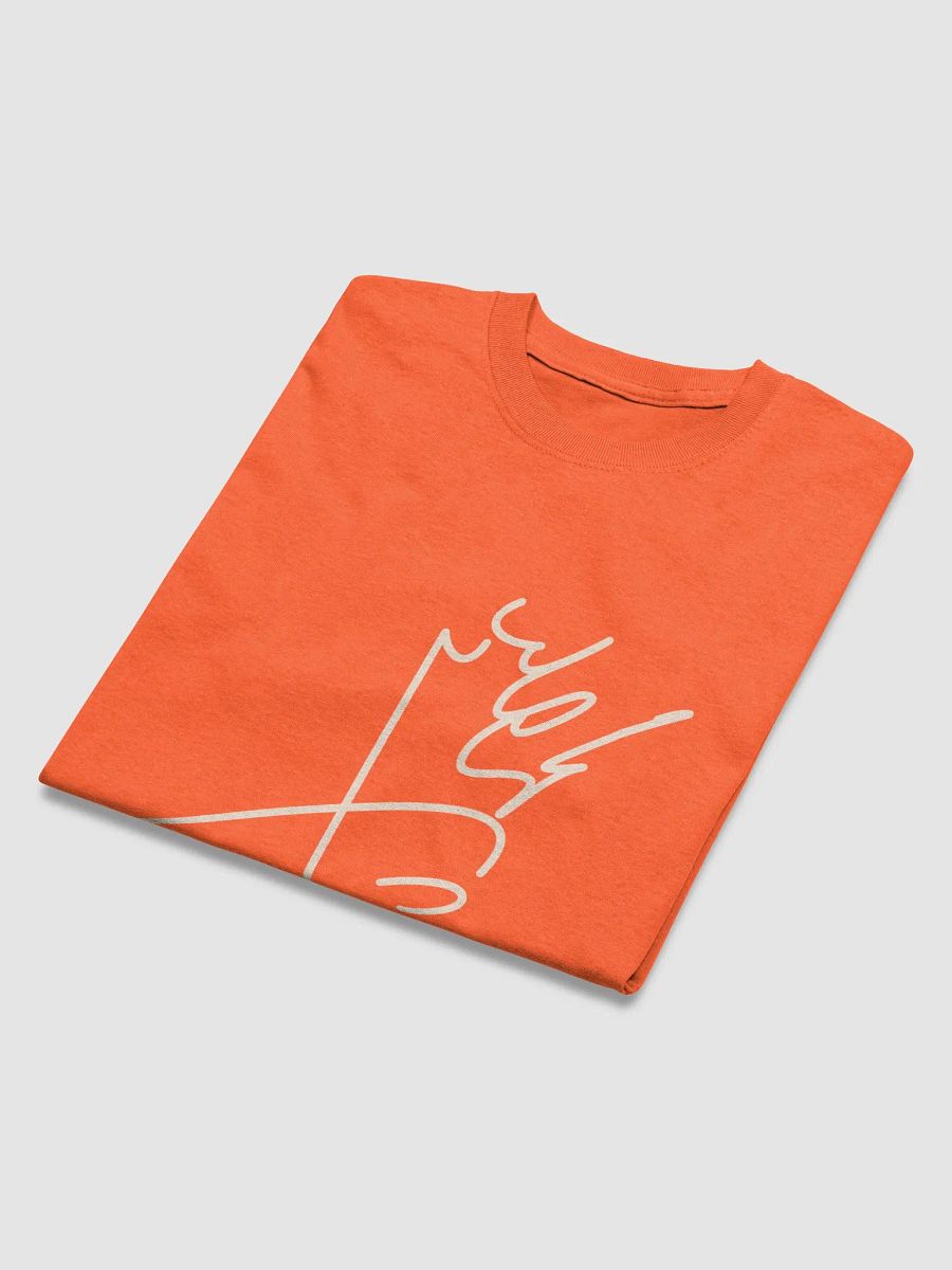 Short Sleeve T-shirt with Aryamehr Signature - تی‌شرت آستین کوتاه با طرح امضای آریامهر product image (38)