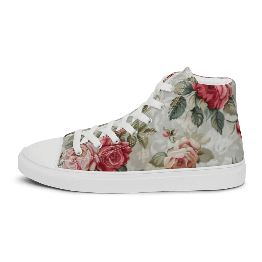 Vintage Rose Garden High Tops product image (9)