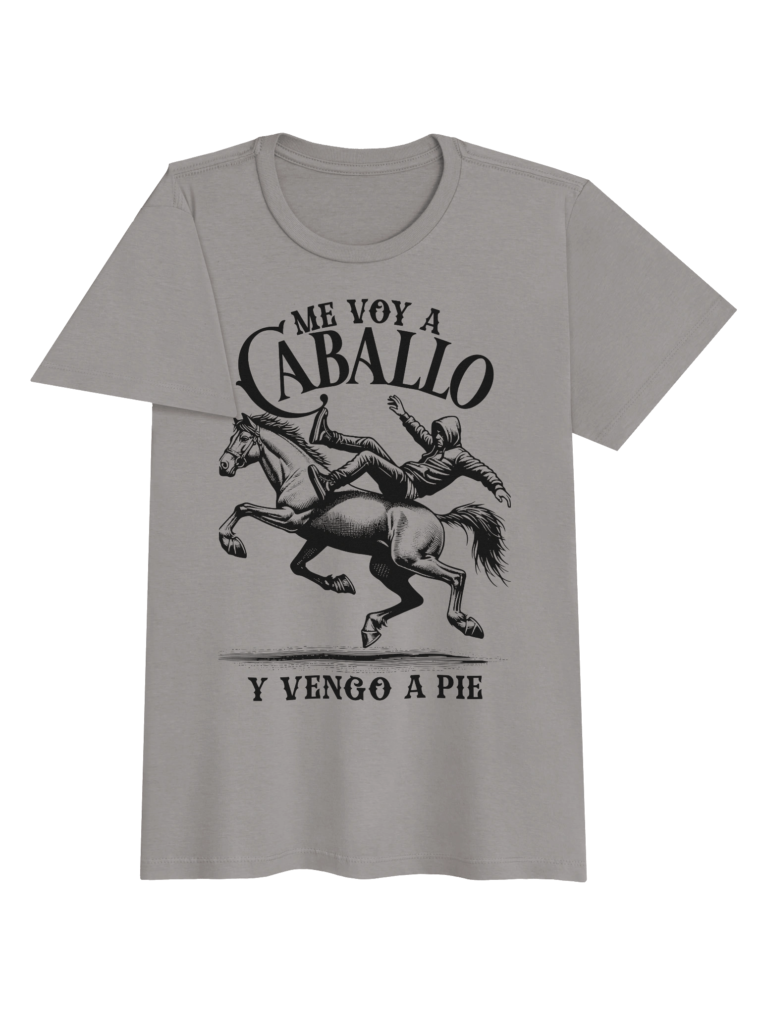 Me Voy a Caballo y Vengo a Pie T-Shirt Mujer product image (2)