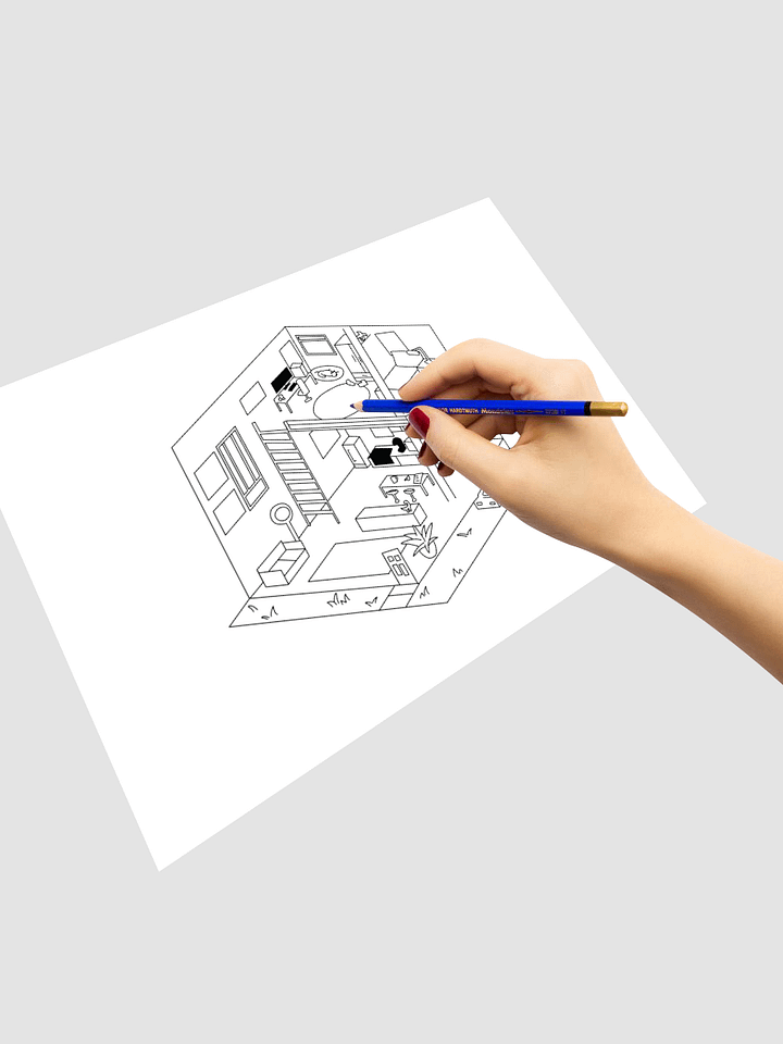 Jeff - Colouring Page [Dani & Dean Do An Internet] product image (1)