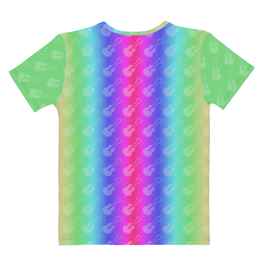 Cool Cat Play Guitar All Over Print T-shirt product image (9)