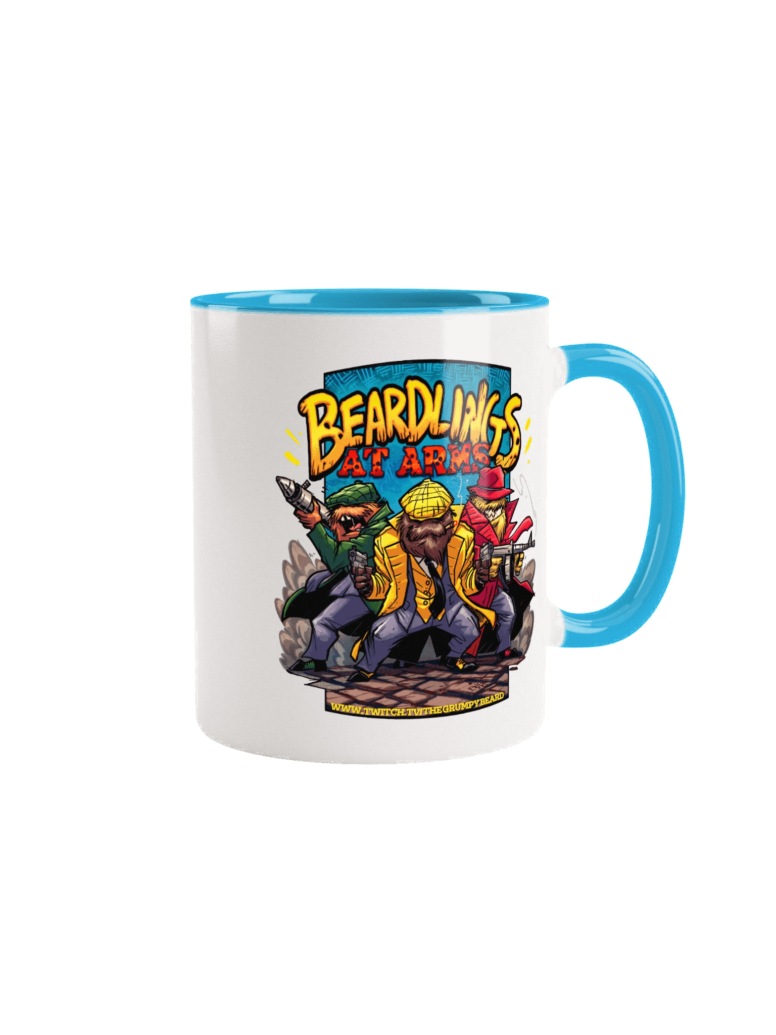 PeekyBeardlings "BEARDLINGS AT ARMS" - Ceramic Mug product image (41)