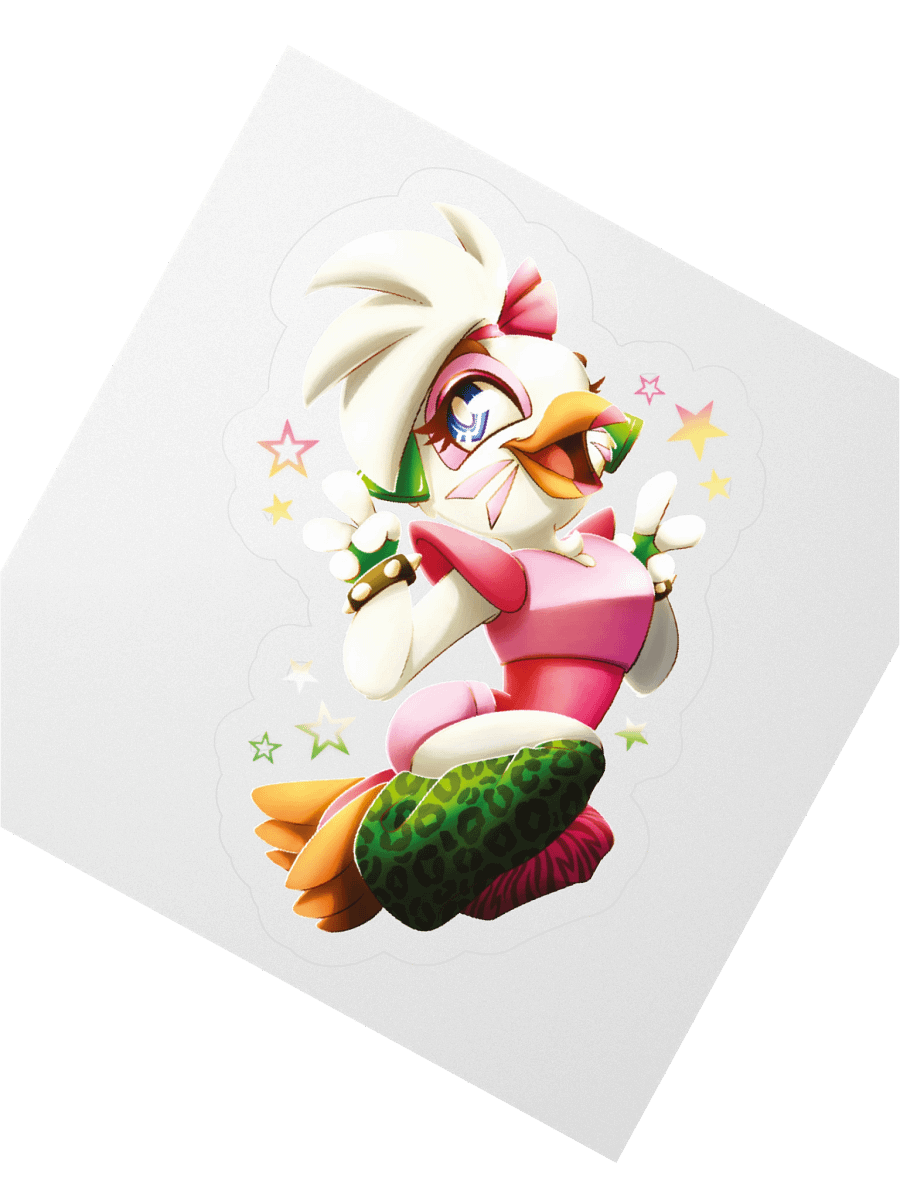 Glamrock Chica - sticker product image (4)