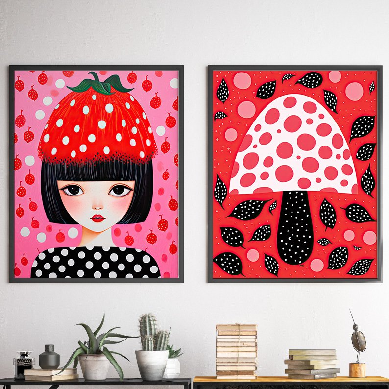 Eclectic Gallery Wall Set of 13 Surreal DIGITAL Prints product image (9)