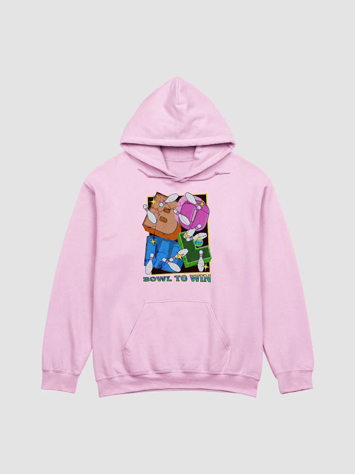 Bowl To Win Block Letter Strike & Style Hoodie product image (7)