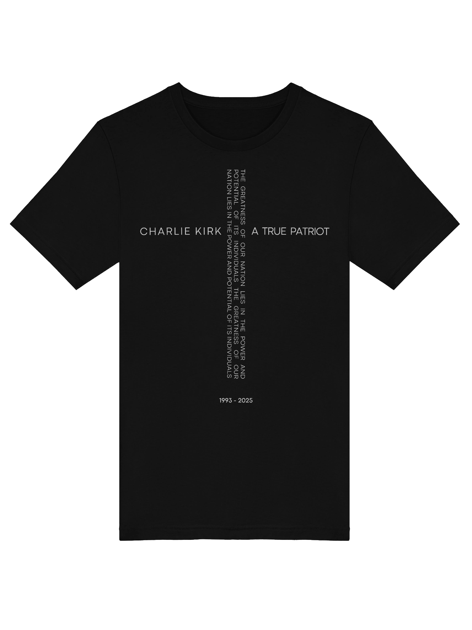 Women's True Patriot Cross Tee - Charlie Kirk product image (3)