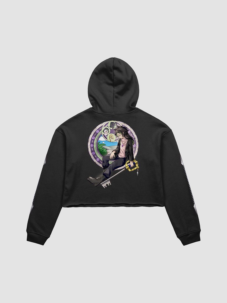 HEART OF THE SNAKE FLEECE CROP HOODIE product image (2)