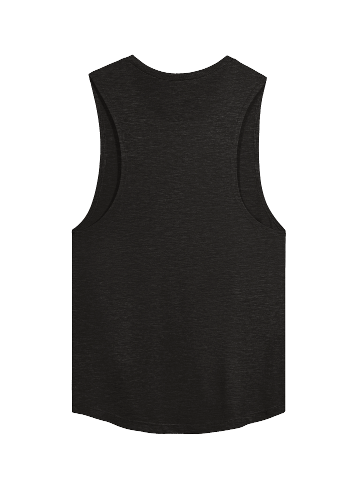 Stressed Depressed lemon zest muscle tee product image (2)