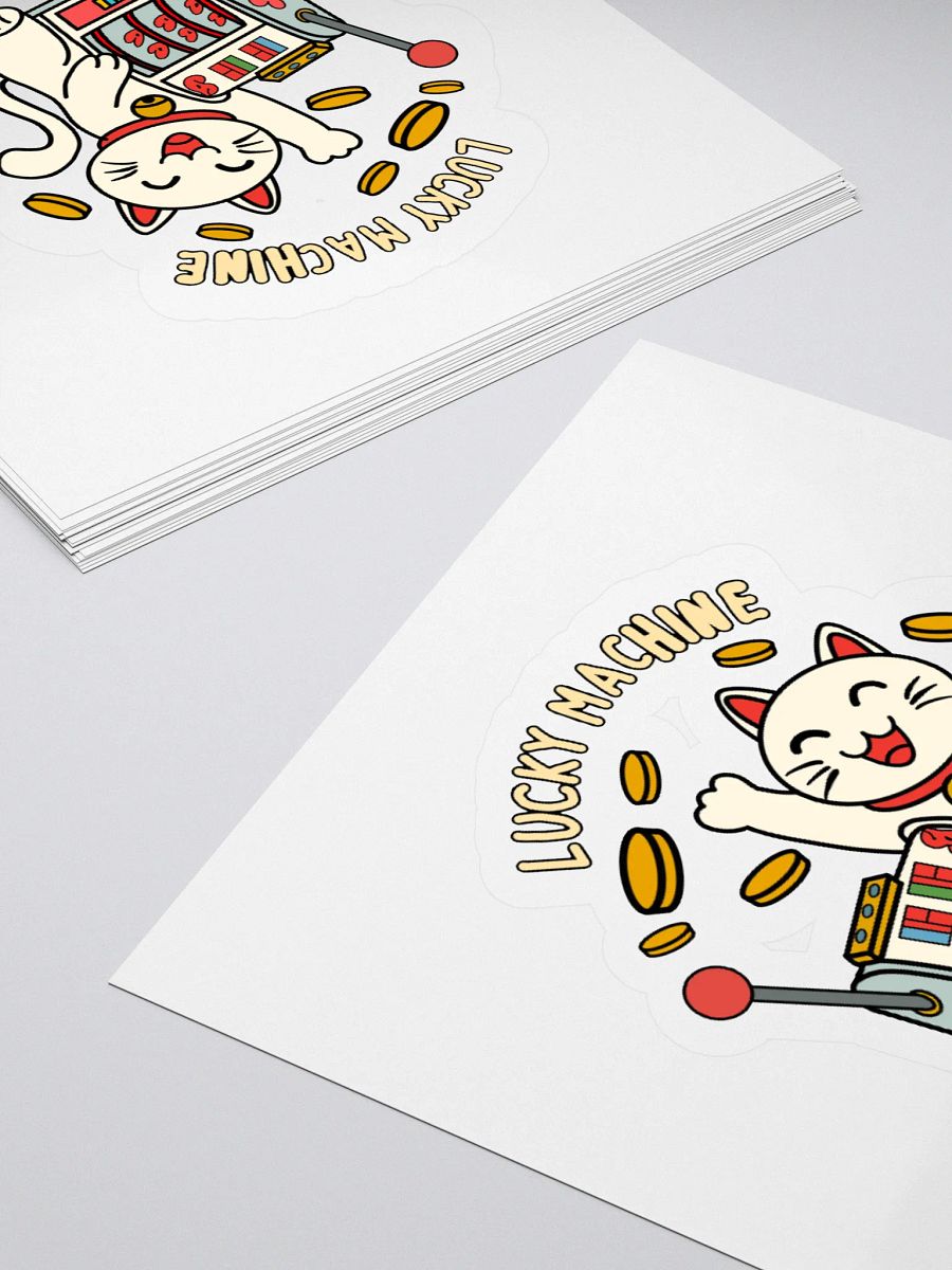 Lucky Cat Kiss Cut Stickers product image (11)