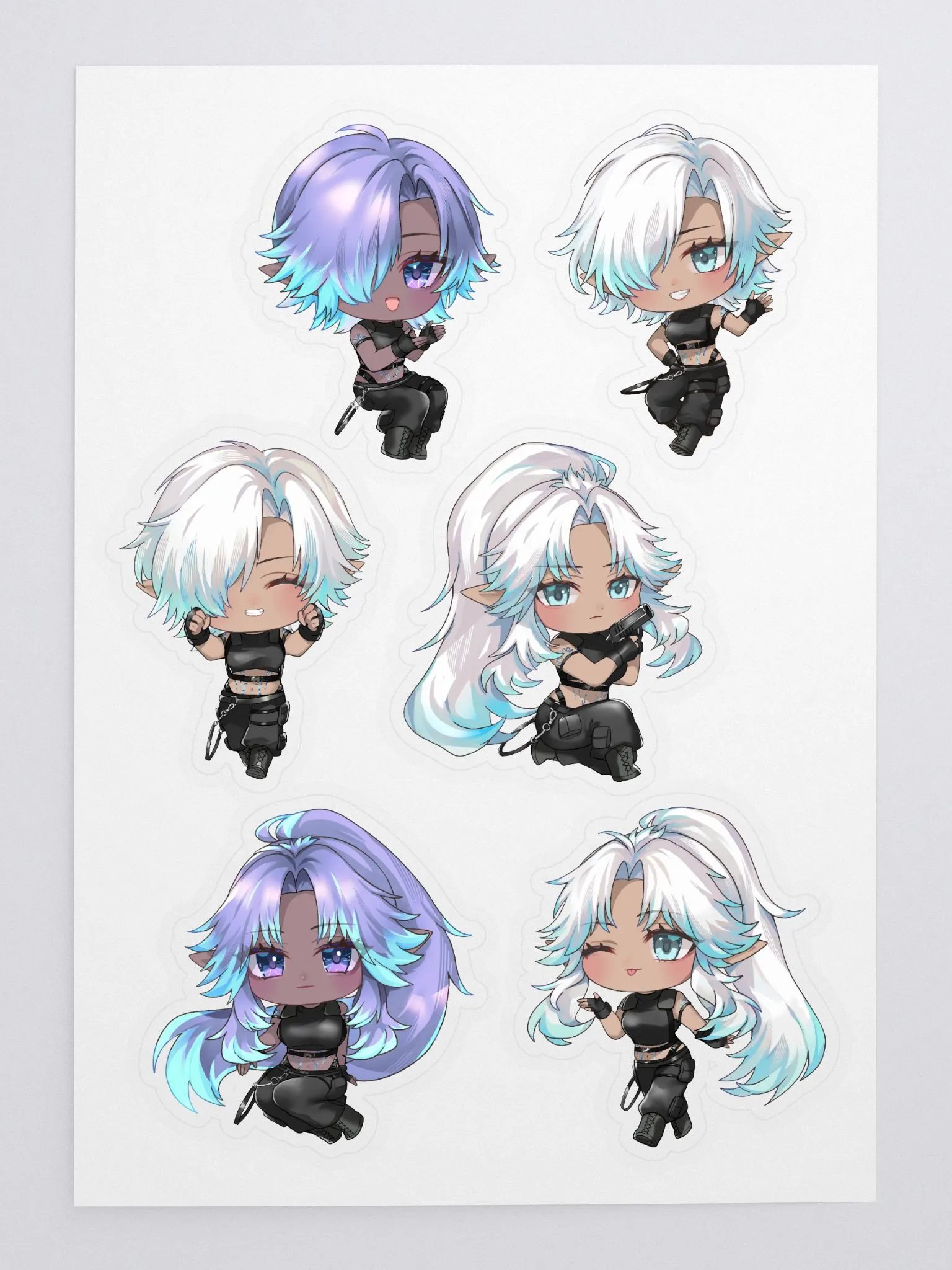 Chibi Aaiza Sticker Sheet - Variety Pack product image (3)