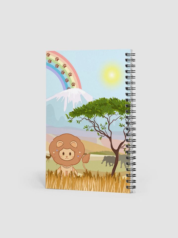 Zanya + Baby Lion Spiral Notebook product image (2)