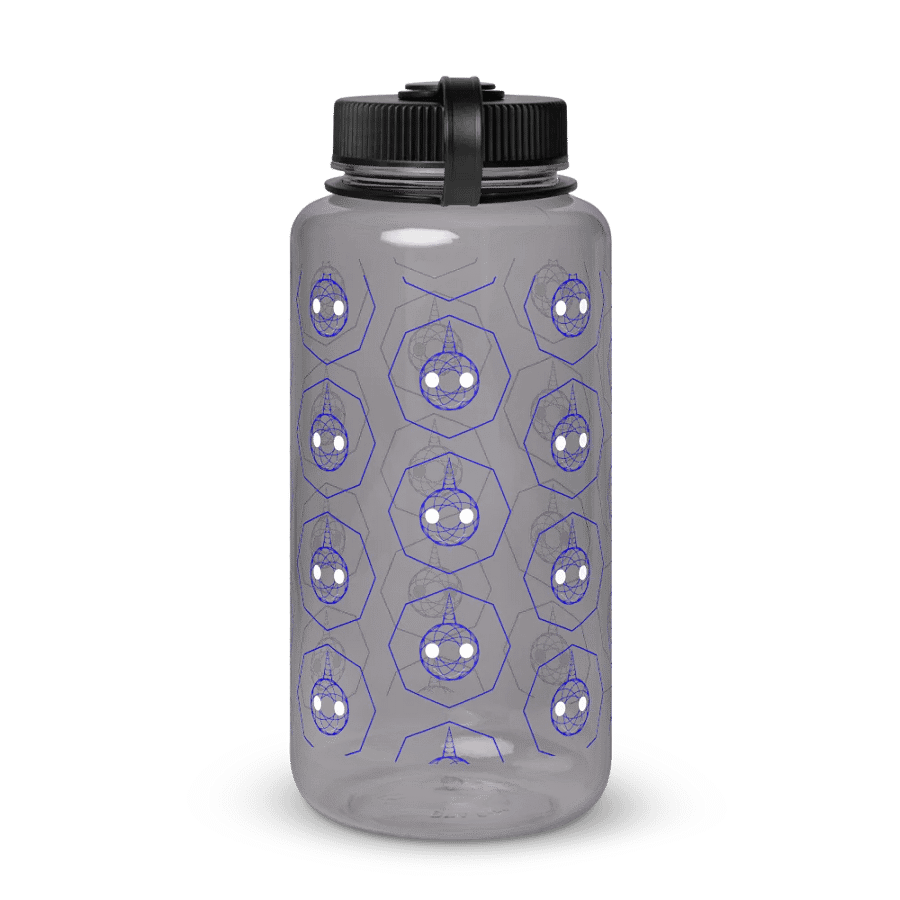 narwhal corp labs logo water bottle product image (4)
