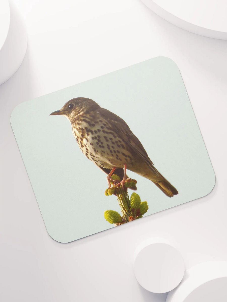 Classic Mouse Pad - The song thrush product image (7)