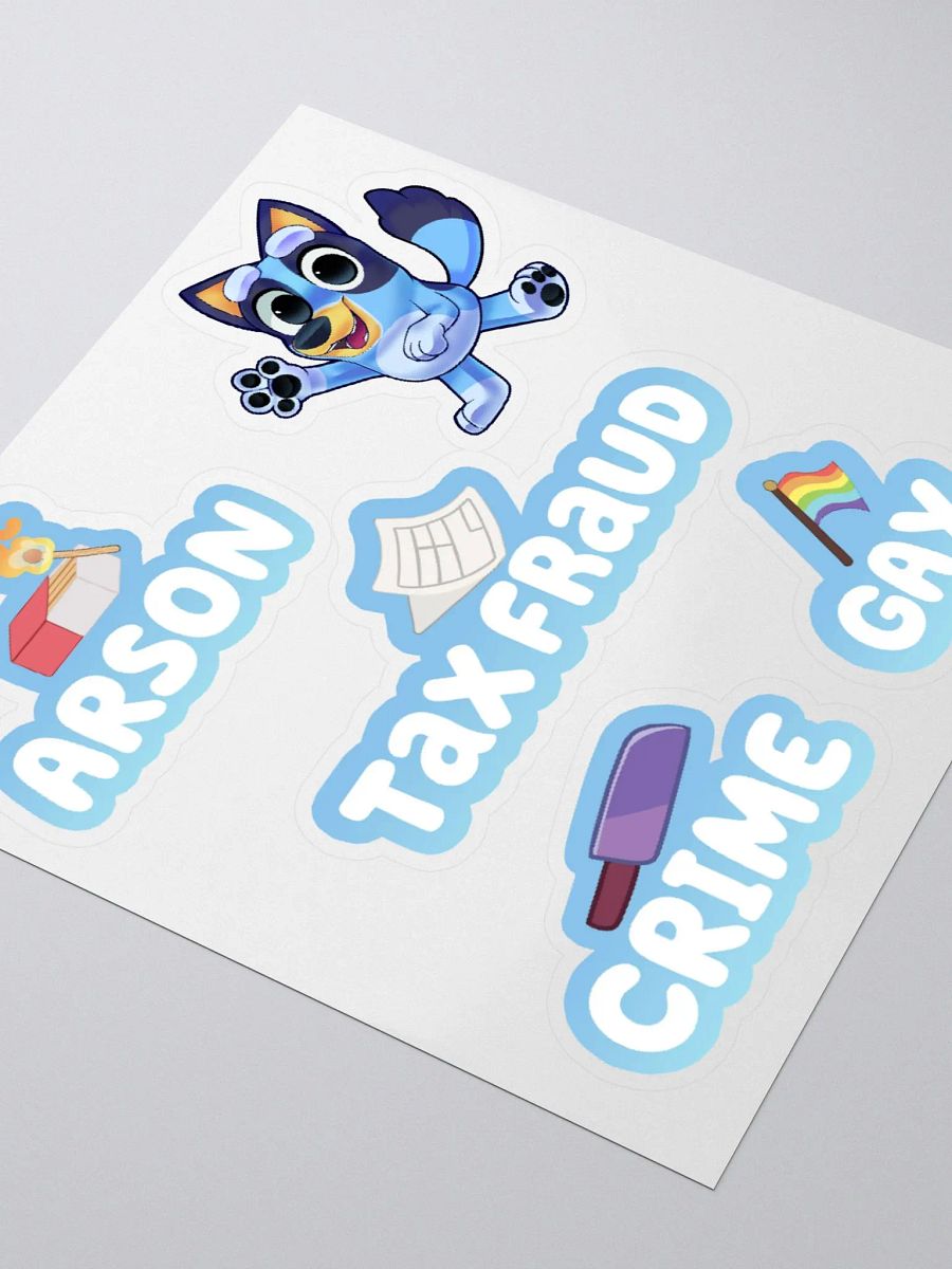 Rejected Bluey Episodes Sticker sheet product image (9)