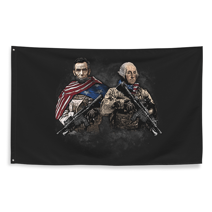 Presidential Soldiers Wall Flag product image (1)