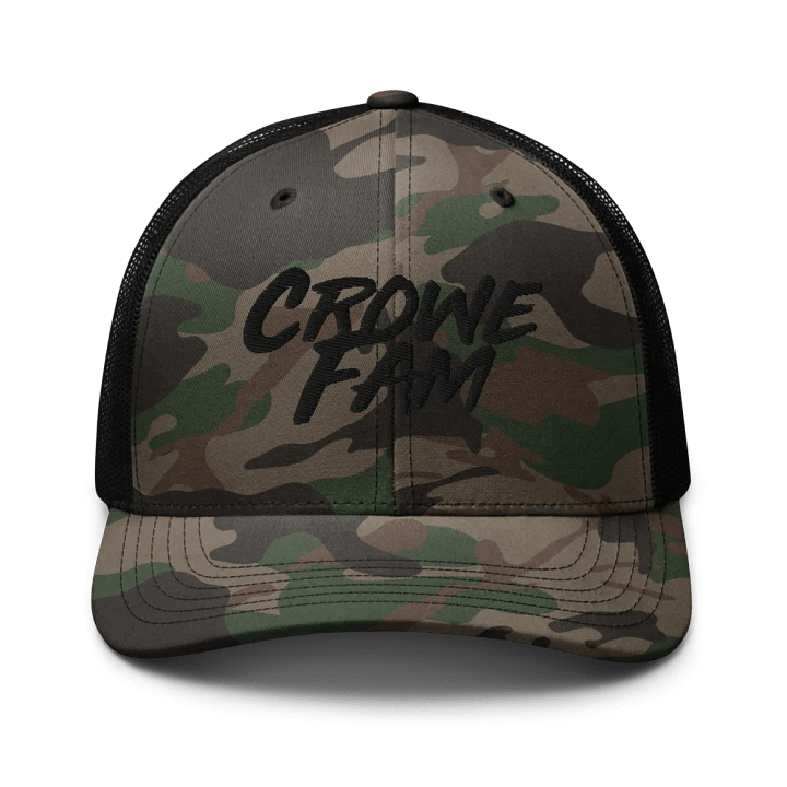 Crowe Fam Camo (Black Logo) product image (1)