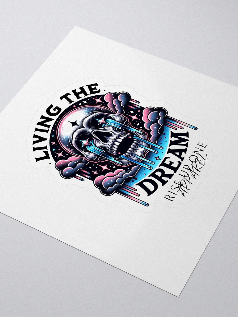 Living The Dream Sticker product image (3)