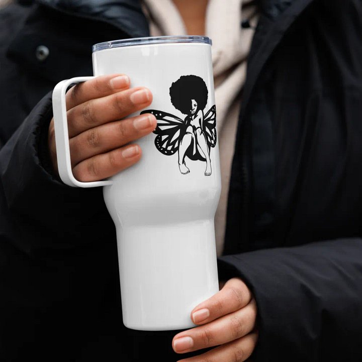 "Wings of Transformation" Travel Cup product image (2)
