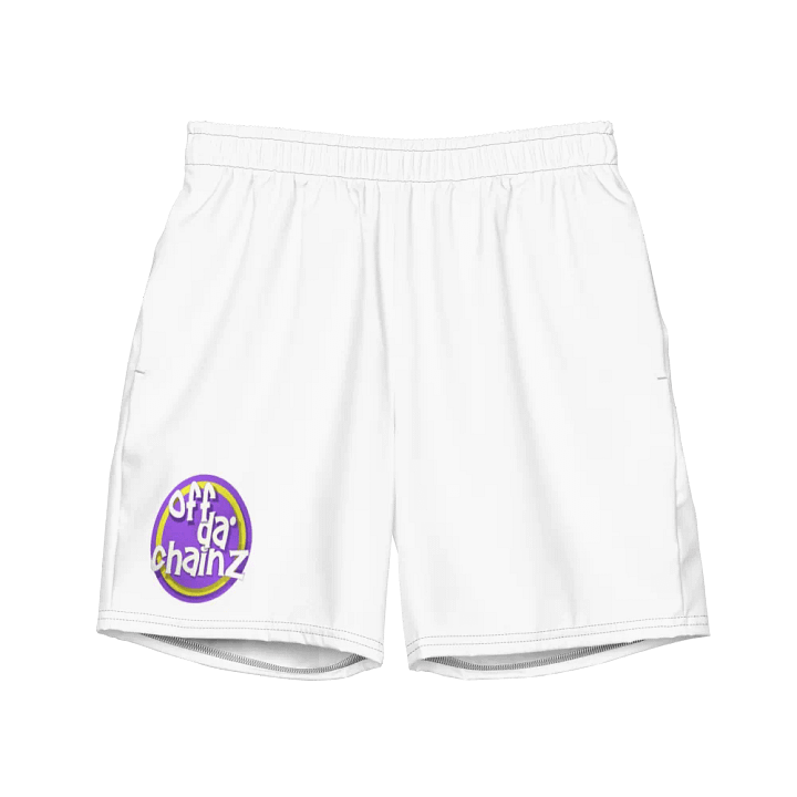 Off Da Chainz Swim Shorts White product image (2)