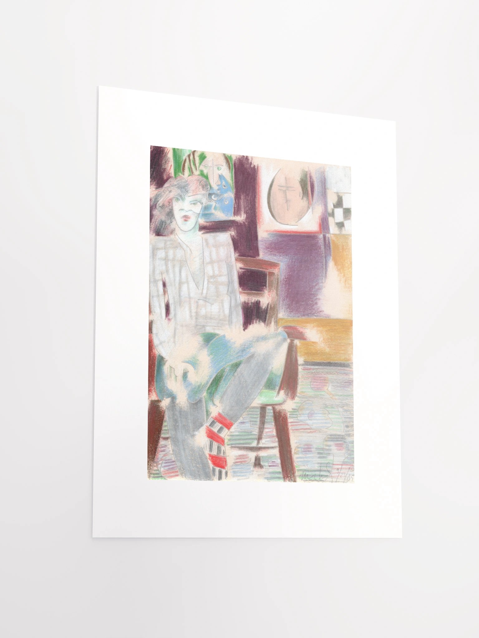 Sloy in Chair 03.25.85 print product image (4)