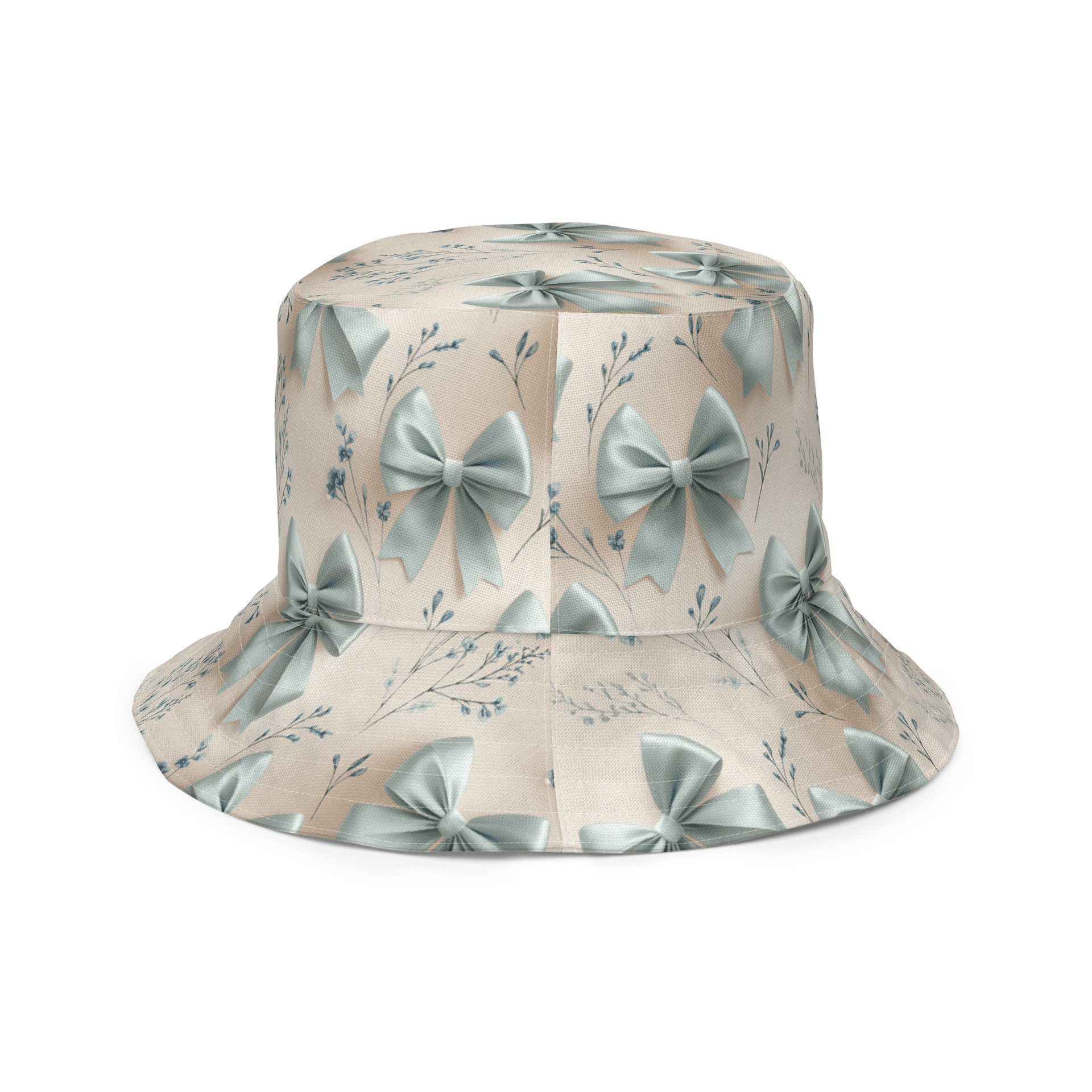 Reversible Bucket Hat – Something Blue Bows product image (6)