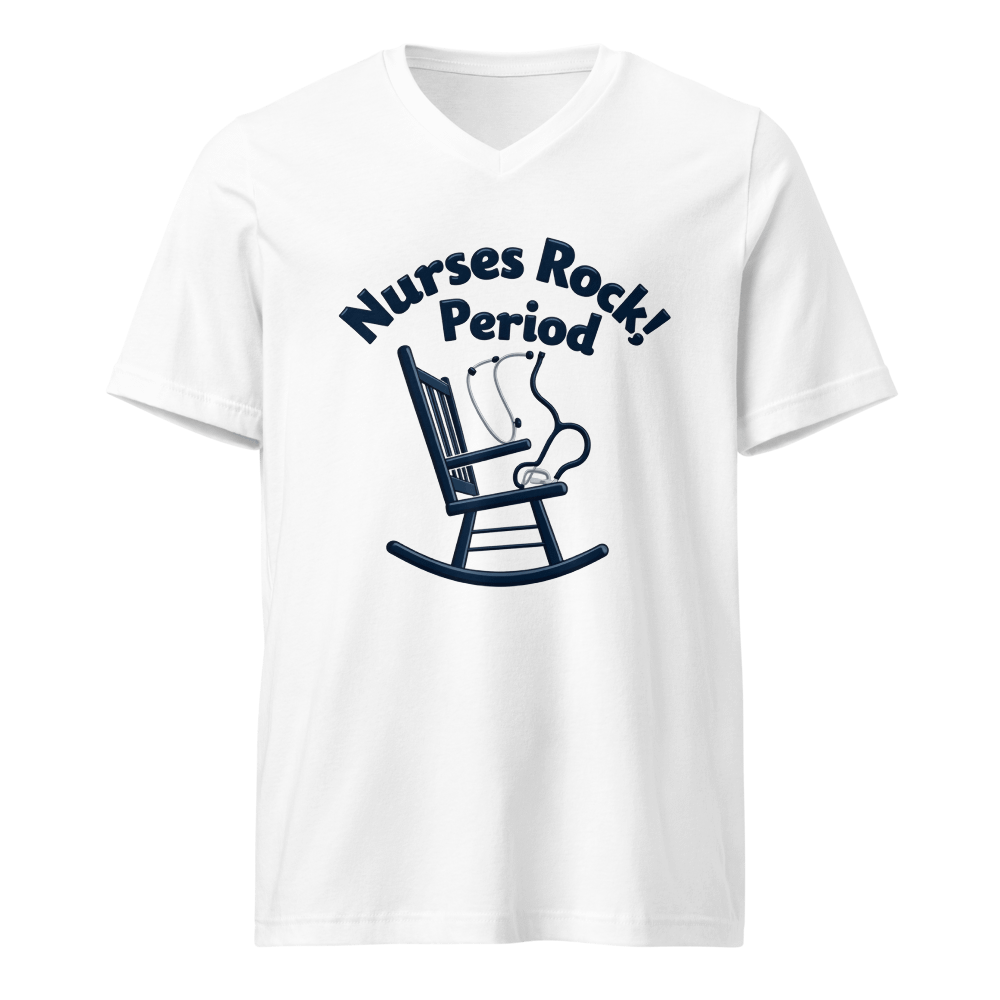 Rocking Chair Nurses V-Neck Tee product image (1)