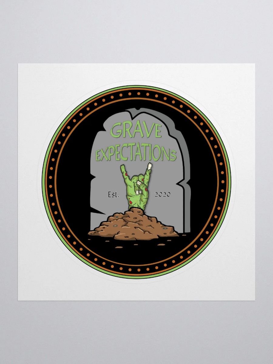 Grave Expectations - Logo Decal product image (1)
