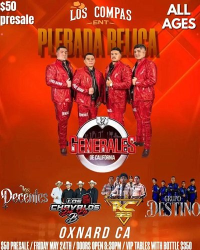 LOS COMPAS ENTERTAINMENT PRESENT
FRIDAY MAY 24TH 🔥 🔜
DON'T MISS OUT ✈️
@estilo.fina 
@patronftw 
@kompa.boost 
@loscompas_ent...