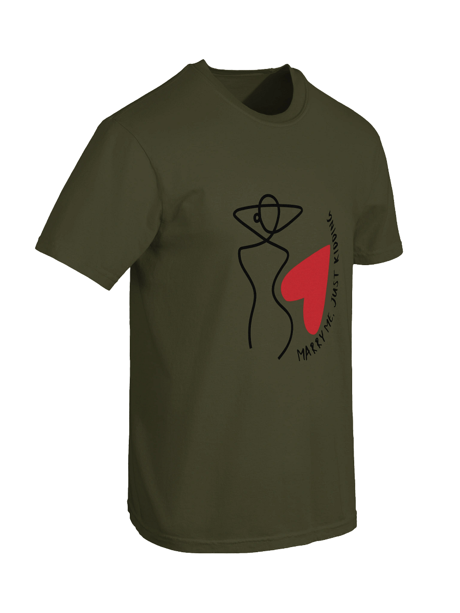 Marry Me, Not Really Heavyweight T-Shirt product image (90)