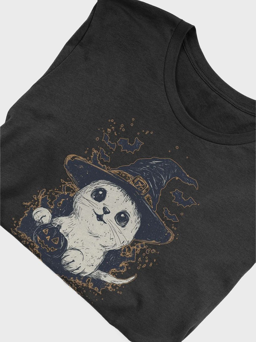 Trick or Treat, Purrlease! Halloween Cat T-Shirt product image (5)