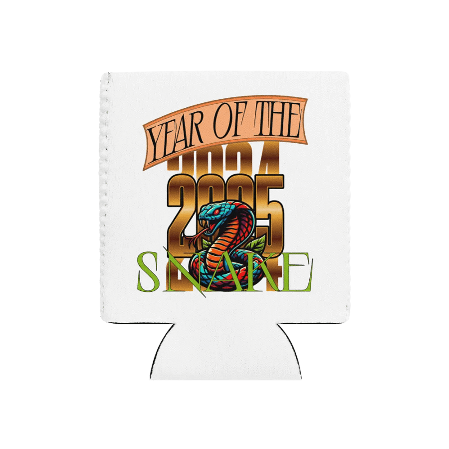Year Of The Snake 2025 Vibrant Coozie product image (1)