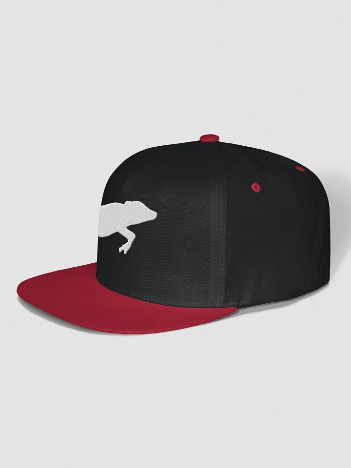 Leaping Pig Logo LIGHT (Yupoong Flat Snapback Cap) product image (2)