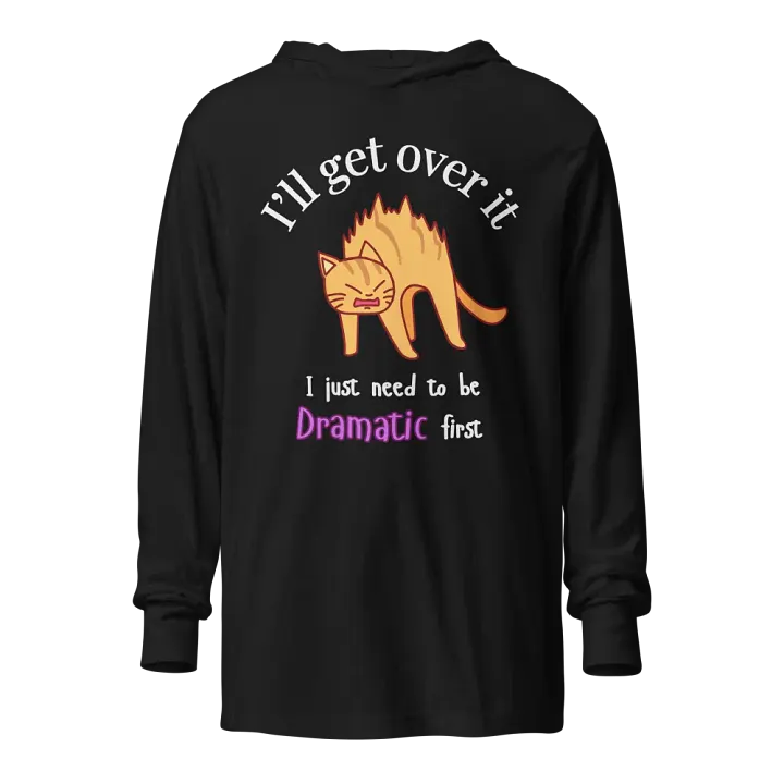 Dramatic Hooded Long Sleeve Tee product image (1)