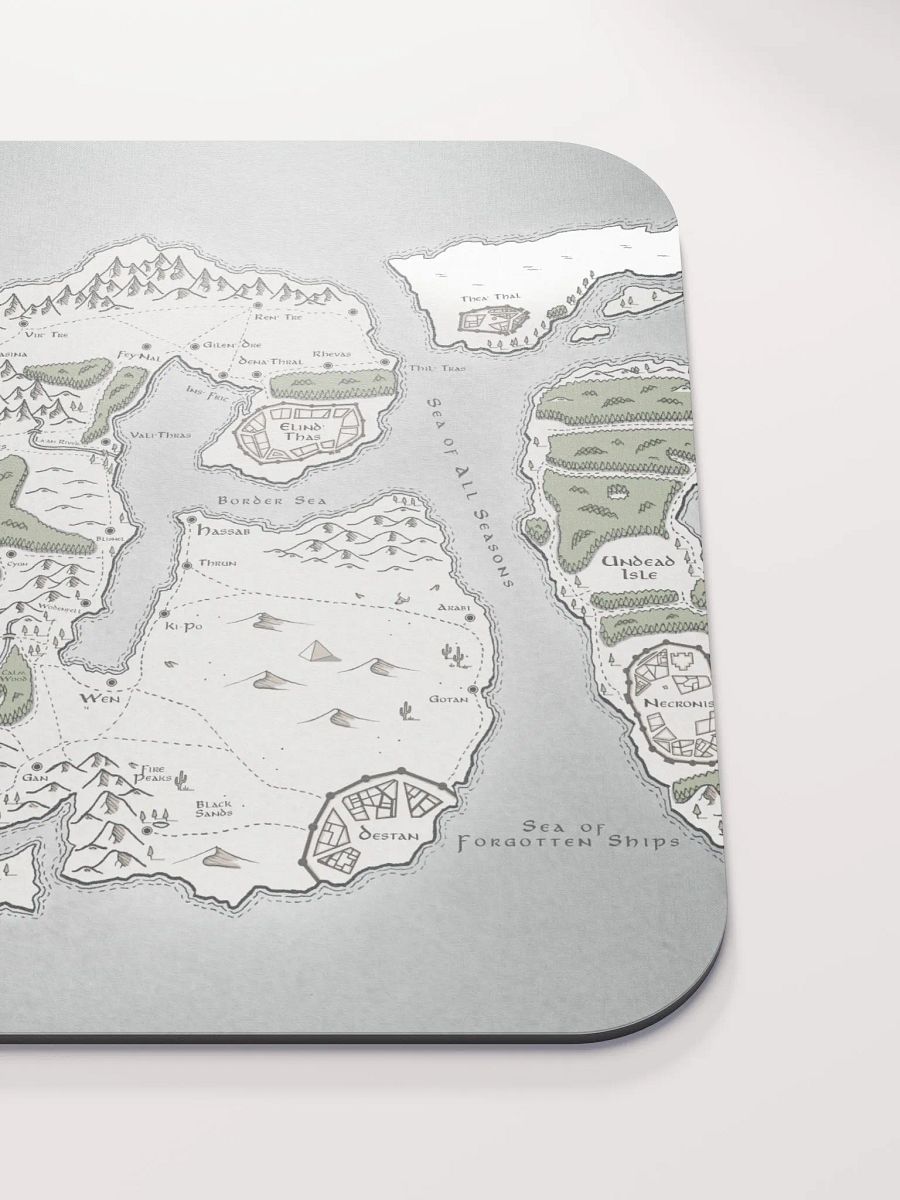 Teren'vei Map Mousepad product image (5)