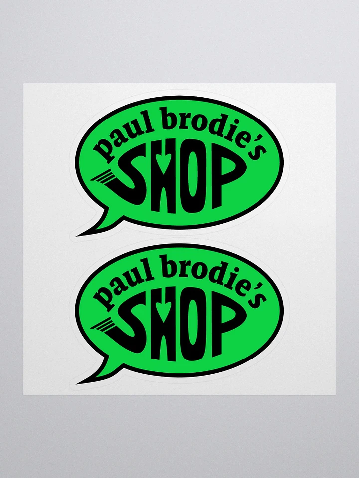 Paul Brodie's Shop - Stickers! product image (1)