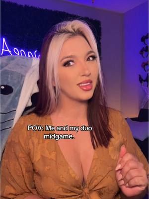 Tag your duo 😂😂😂 #gamergirls #twitchstreamer #fypシ #duopartner #relatable #funny 