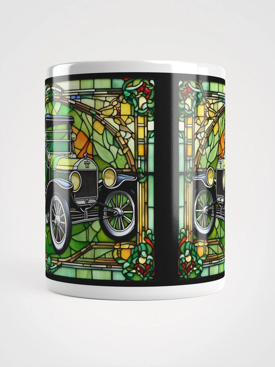 #002 Model-T Green Stained Glass Mug product image (15)