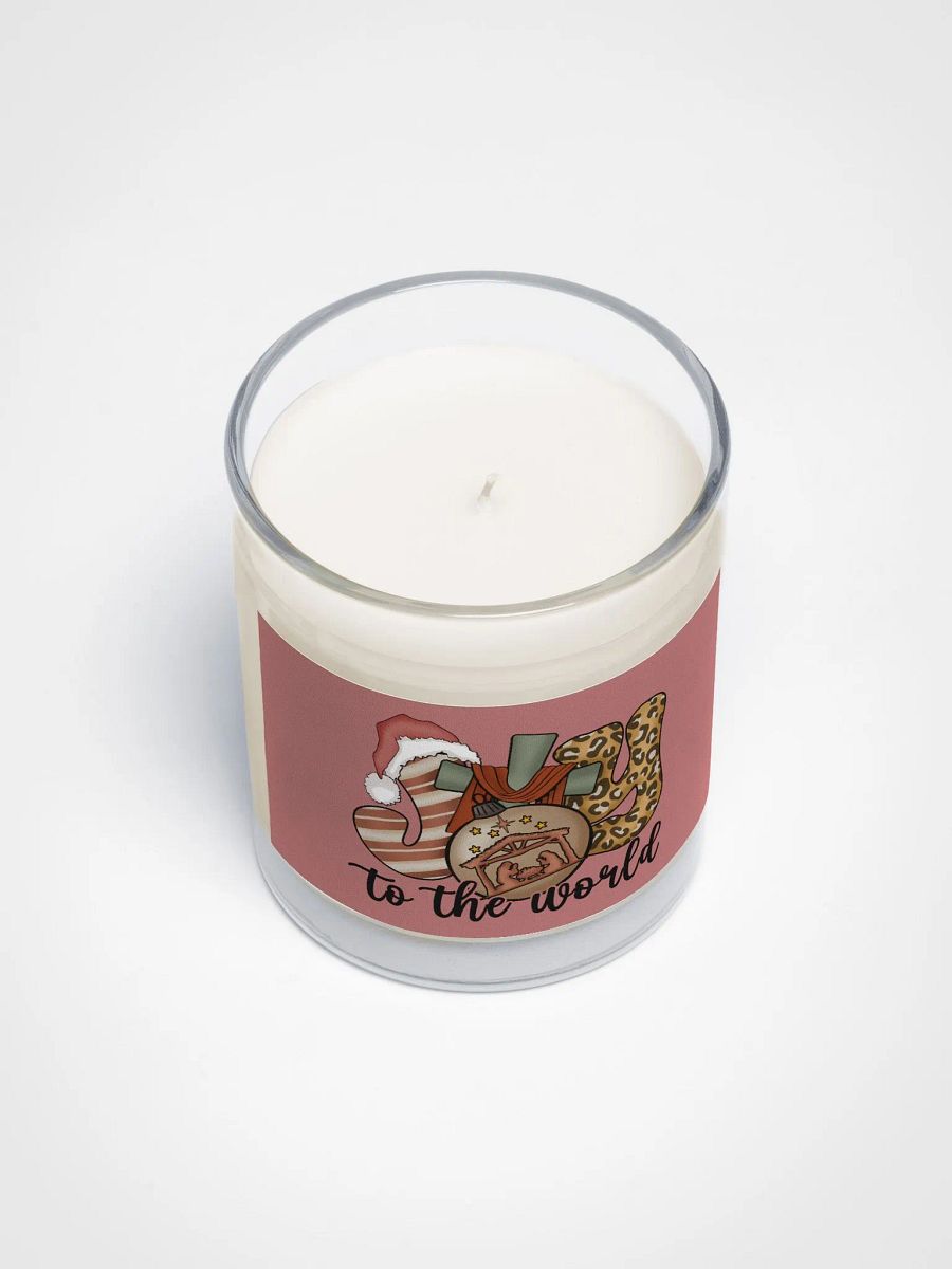 Joy to the World Soy Wax Candle product image (3)